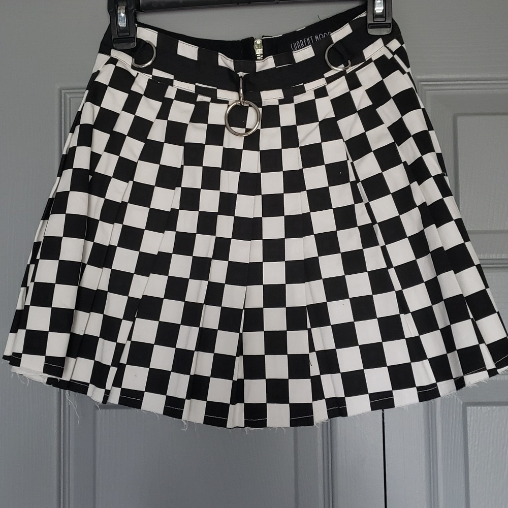 Dolls Kill Checkered Skirt